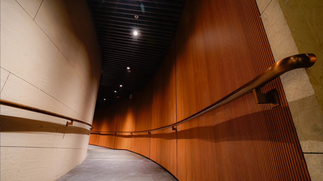 Classic series — grooved timber wall