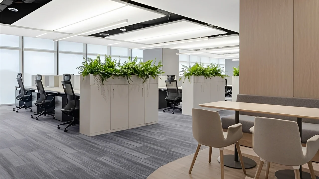 Uniseam series — seamless acoustic ceiling