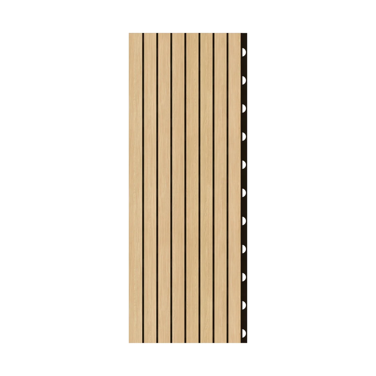 Classic 14/2 — grooved acoustic panel, tiled front view