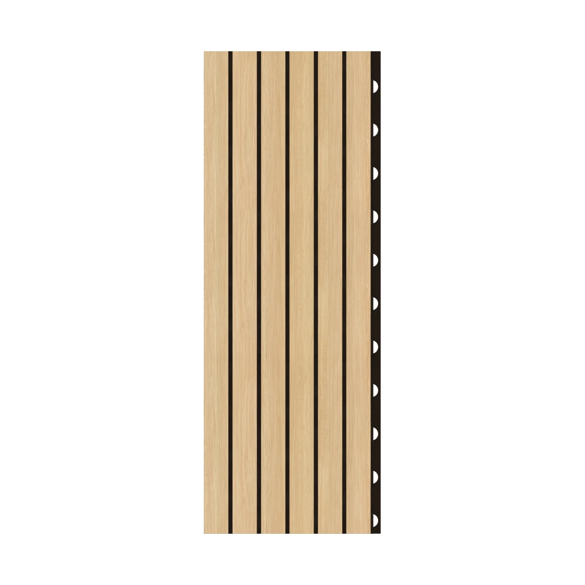 Classic 18/3 — grooved acoustic panel, tiled front view